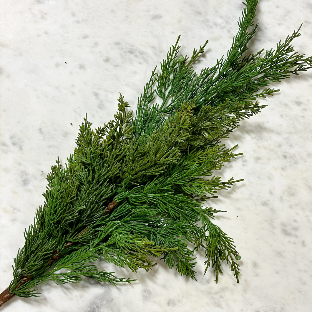 Faux Juniper Pine Spray