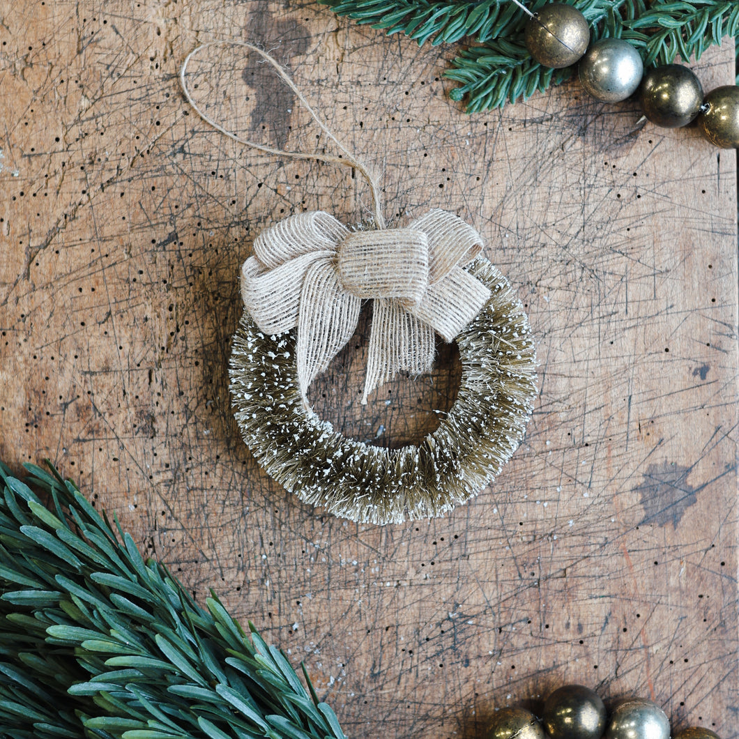 Sisal Wreath Ornament